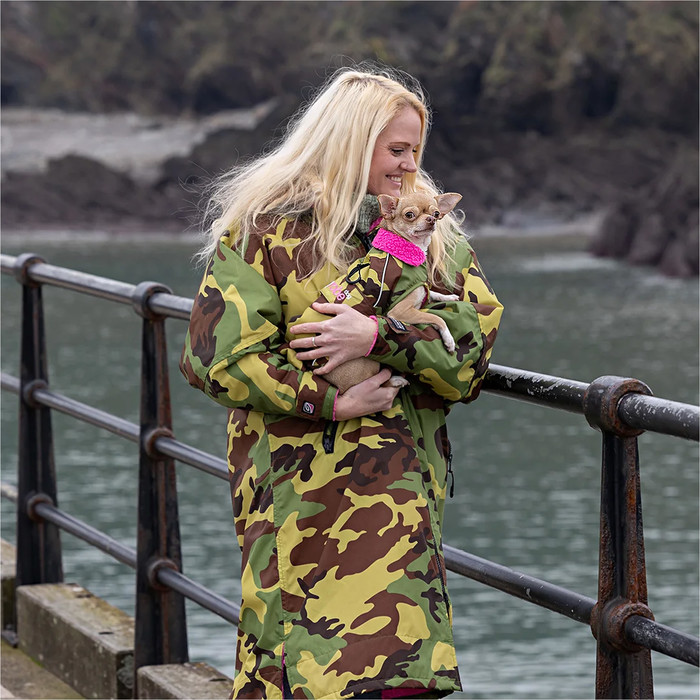 2024 Dryrobe Perro Robe V3 DRDR1 - Camo Pink